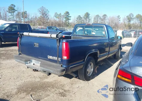 1998 Chevrolet C1500 Fleetside из США, поврежденный, VIN 1GCEC14RXWZ136121